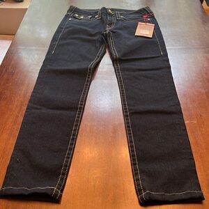 NWT True Religion Julie Chainball Go Skinny Jeans size 31